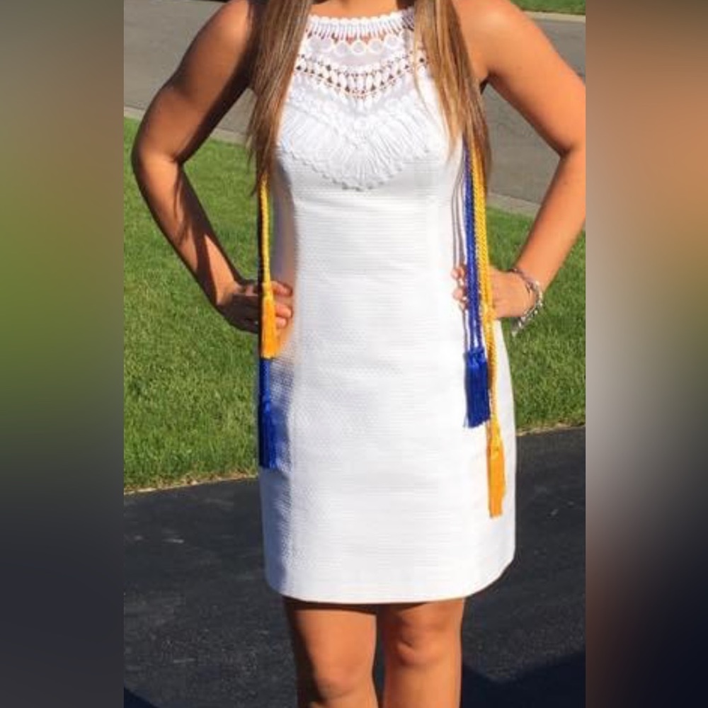 Lilly pulitzer white dress